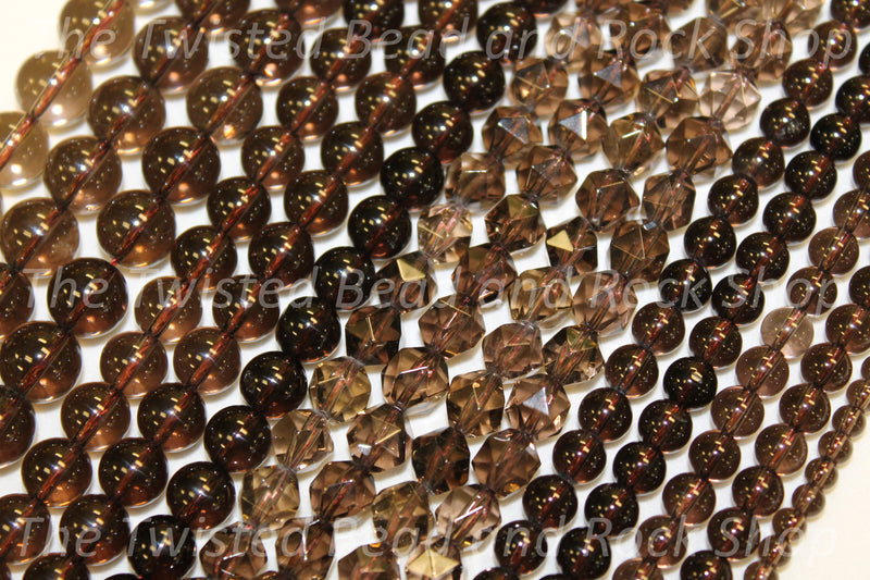 Smoky Quartz Gemstone Beads