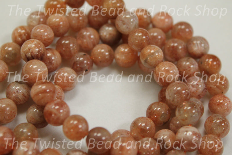 Sunstone Gemstone Beads