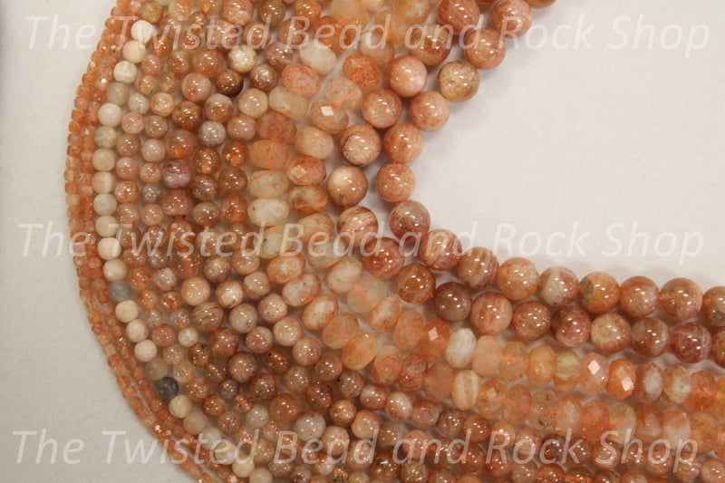 Sunstone Gemstone Beads