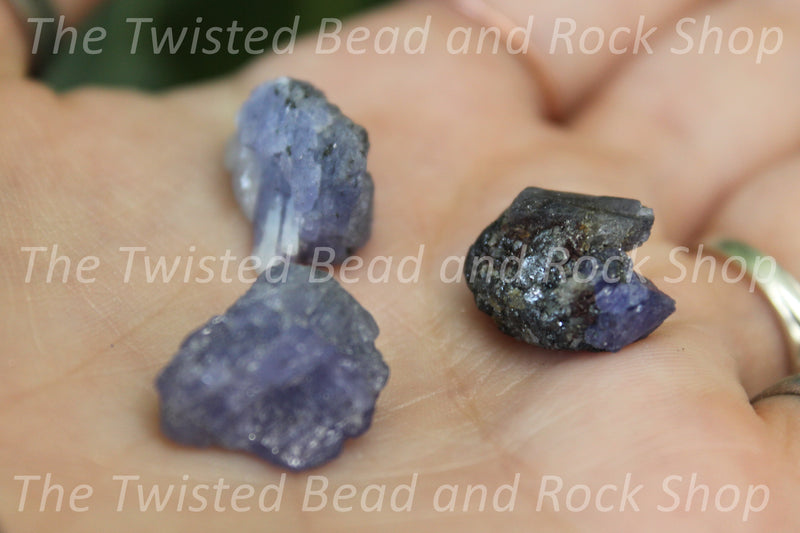Tanzanite Nugget Rough Crystals