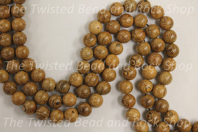 Wood Gemstone Beads