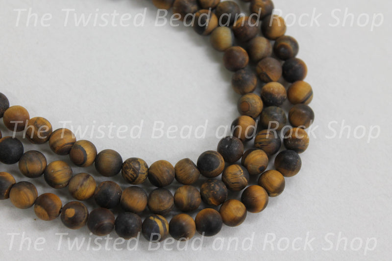 Tiger Eye Yellow Gemstone Beads