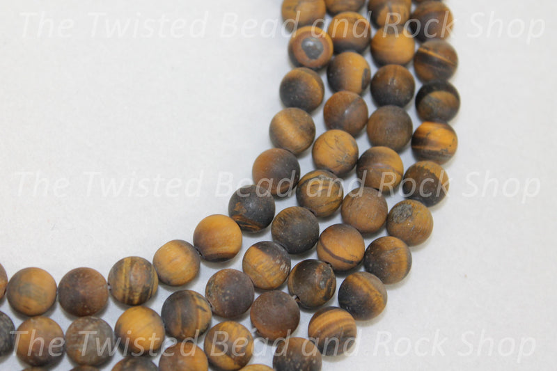 Tiger Eye Yellow Gemstone Beads