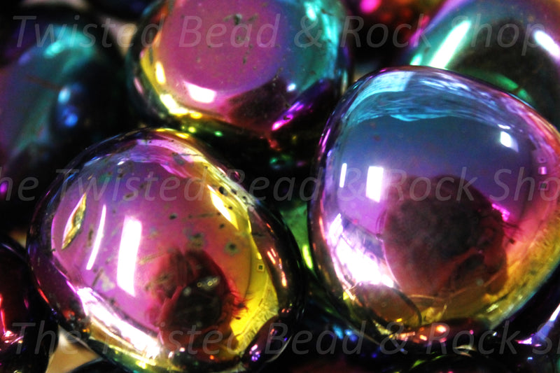 Quartz Titanium Plated Tumbled