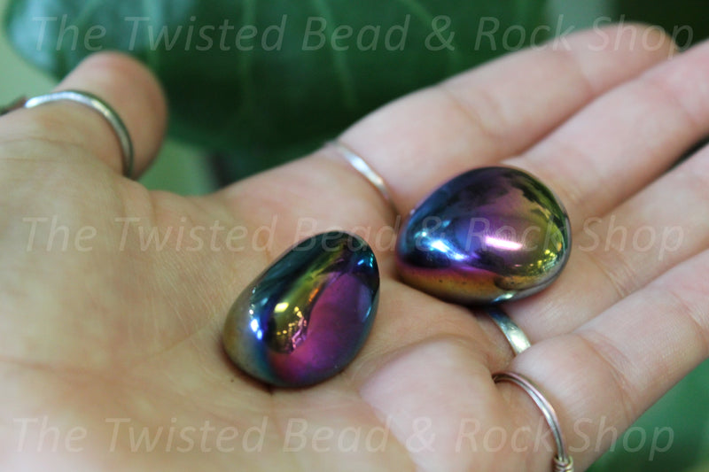 Quartz Titanium Plated Tumbled