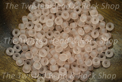 6/0 Miyuki Translucent Matte Rose Tea Seed Beads