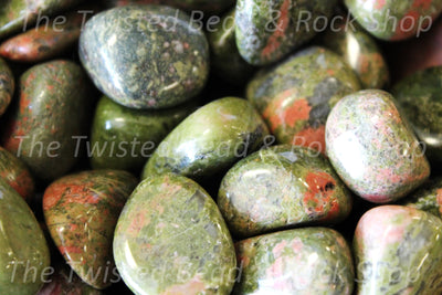 Unakite Tumbled CRYSTAL