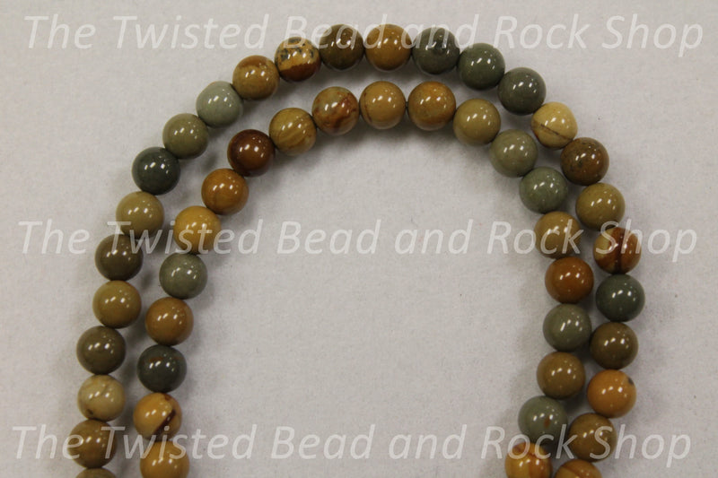 Wild Horse Jasper Gemstone Beads