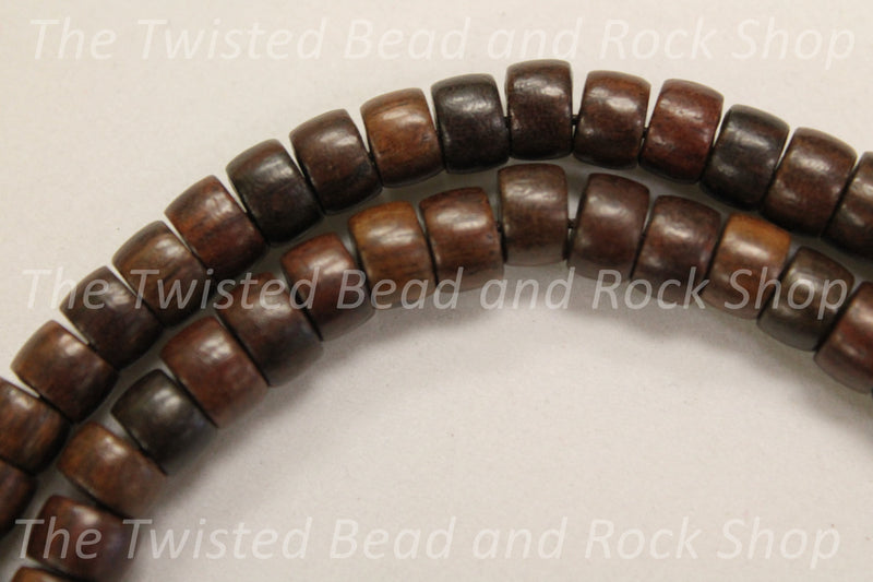 Wood Gemstone Beads