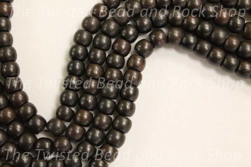 Wood Gemstone Beads